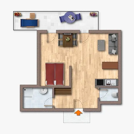 Apartament Appartments Franzal Zell am Ziller